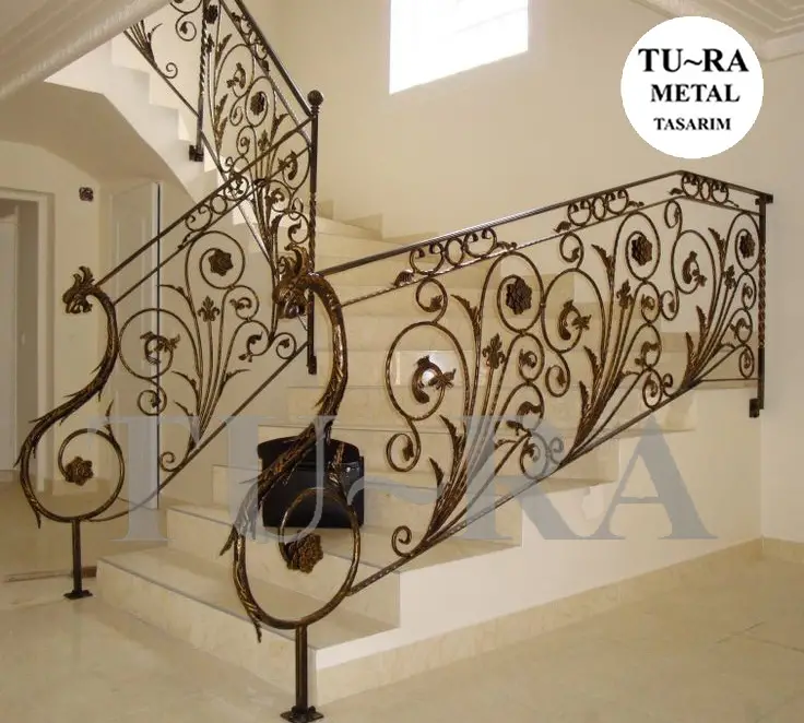 MODERN FERFORJE MERDİVEN KORKULUKLARI