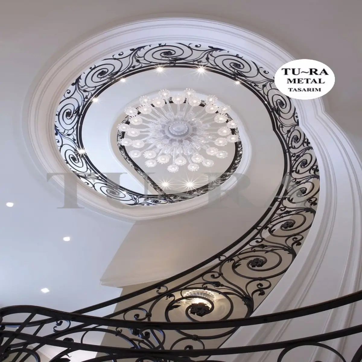 MODERN FERFORJE MERDİVEN KORKULUKLARI