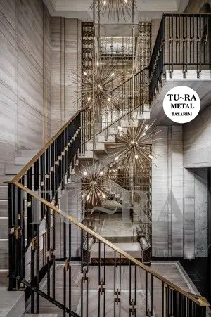 MODERN FERFORJE MERDİVEN KORKULUKLARI