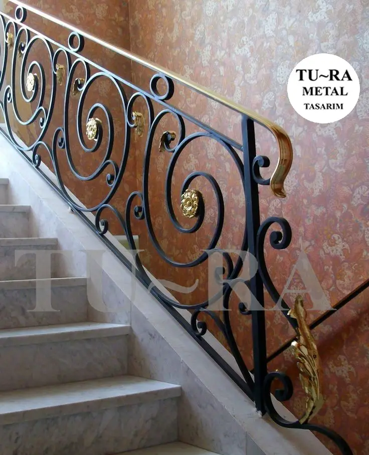 MODERN FERFORJE MERDİVEN KORKULUKLARI