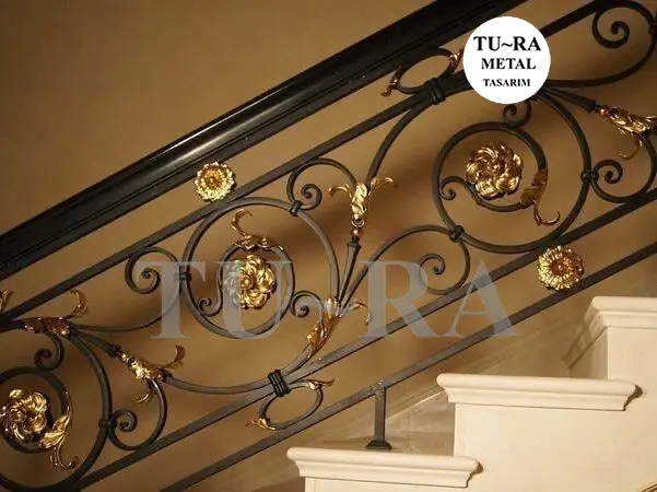 MODERN FERFORJE MERDİVEN KORKULUKLARI