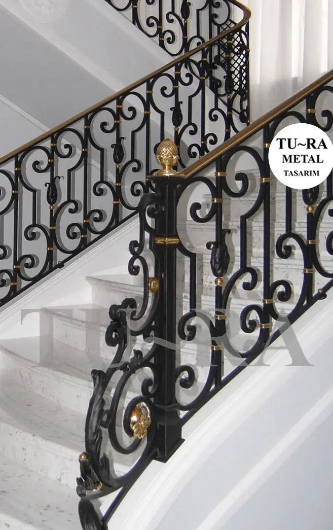 MODERN FERFORJE MERDİVEN KORKULUKLARI