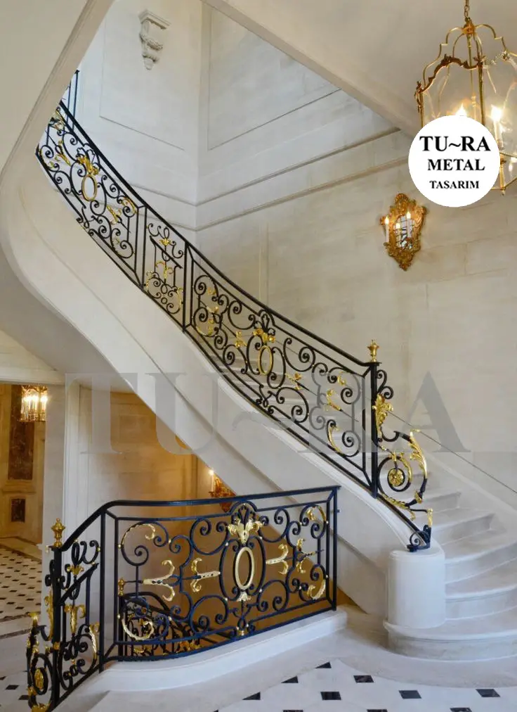 MODERN FERFORJE MERDİVEN KORKULUKLARI