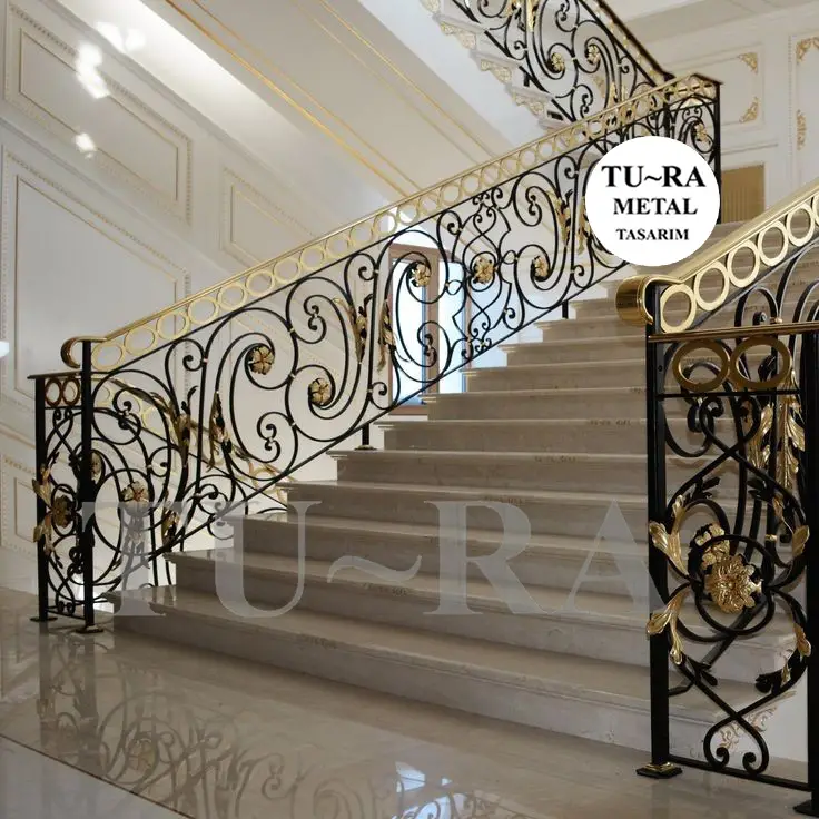 MODERN FERFORJE MERDİVEN KORKULUKLARI