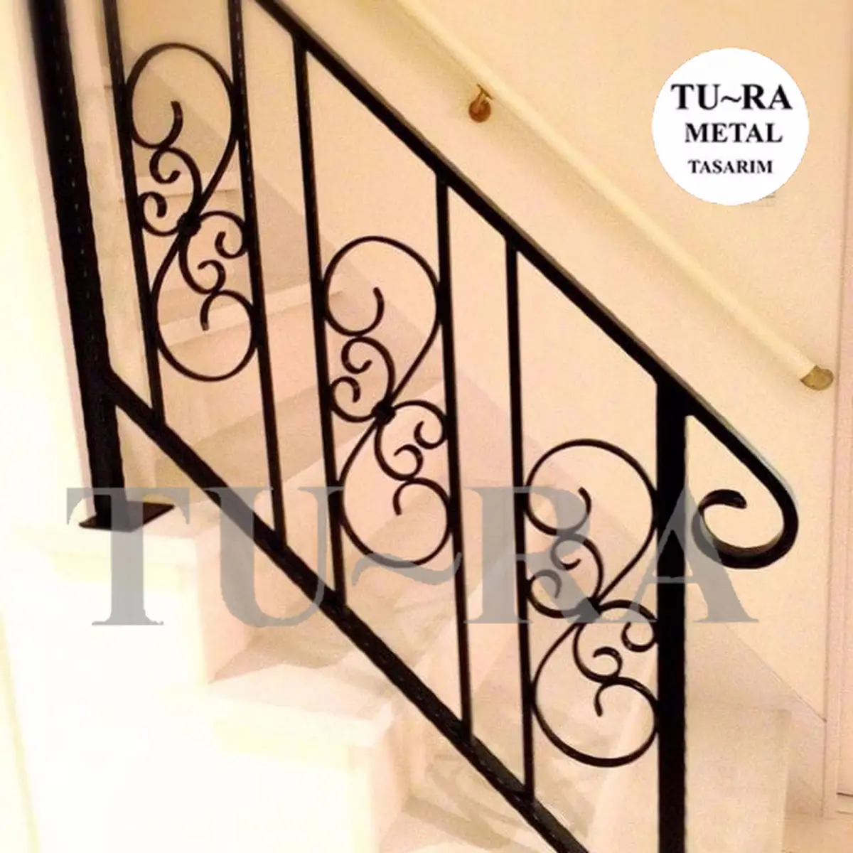 MODERN FERFORJE MERDİVEN KORKULUKLARI