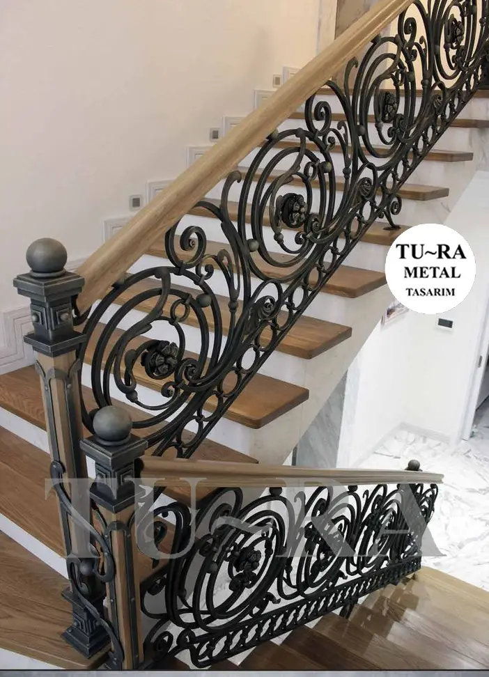 MODERN FERFORJE MERDİVEN KORKULUKLARI