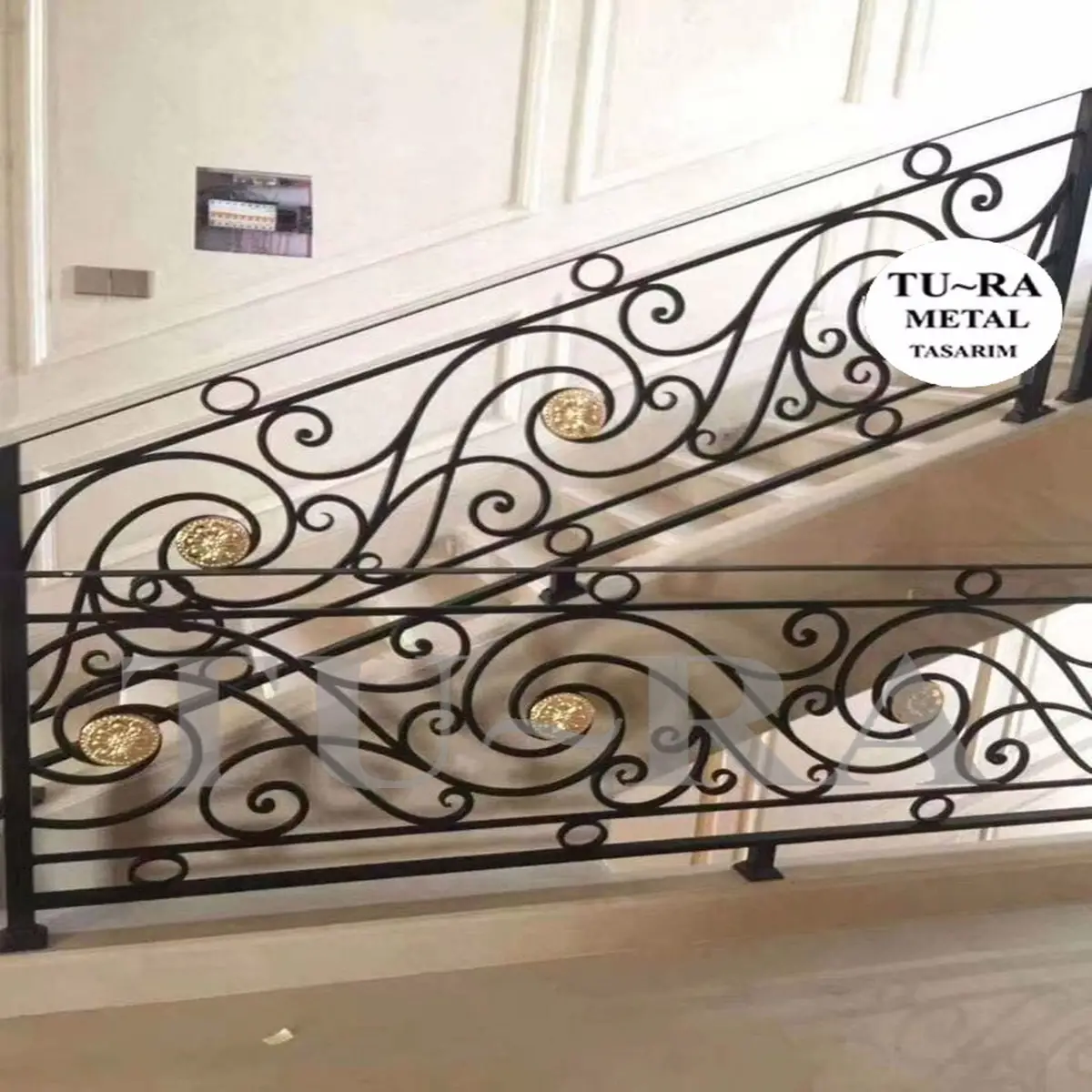 MODERN FERFORJE MERDİVEN KORKULUKLARI