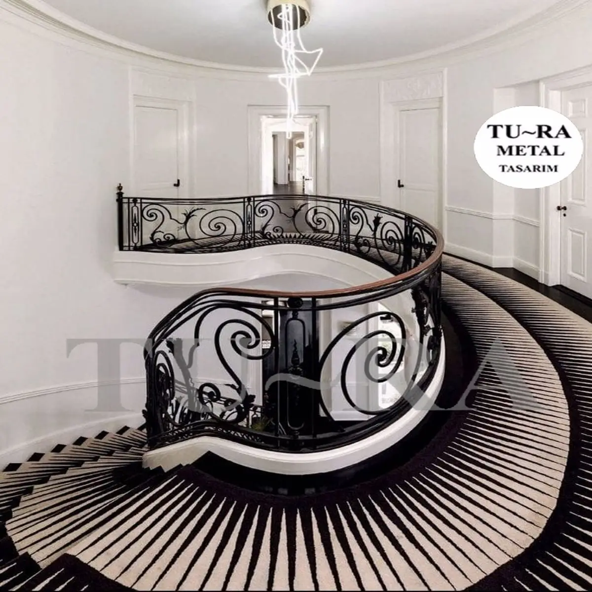 MODERN FERFORJE MERDİVEN KORKULUKLARI