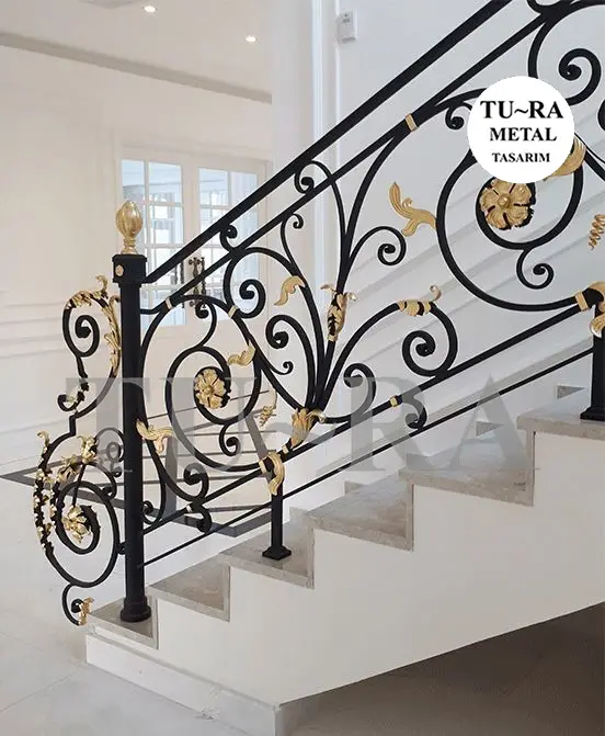 MODERN FERFORJE MERDİVEN KORKULUKLARI