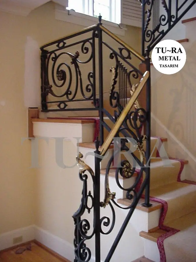 MODERN FERFORJE MERDİVEN KORKULUKLARI
