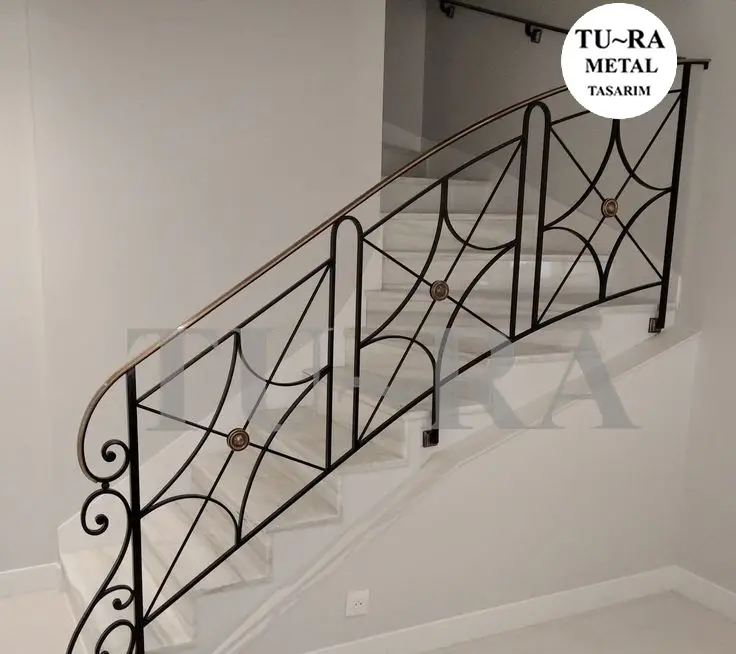 MODERN FERFORJE MERDİVEN KORKULUKLARI