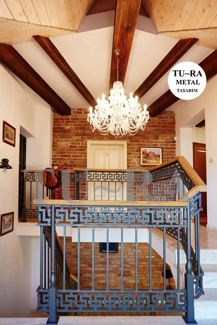 MODERN FERFORJE MERDİVEN KORKULUKLARI