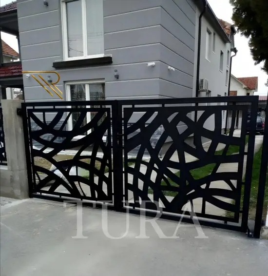 Lazer kesim villa kapıları