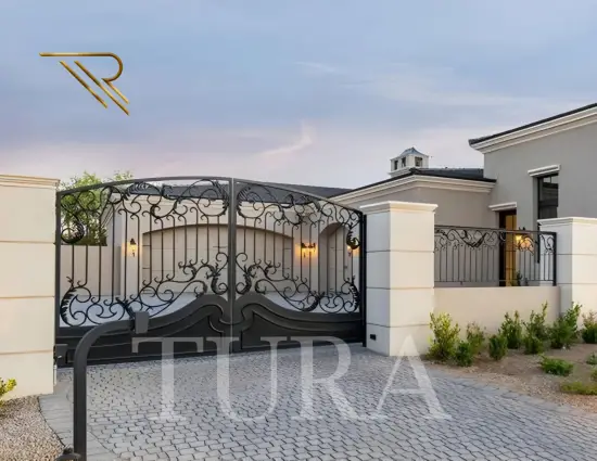 Ferforje villa kapıları