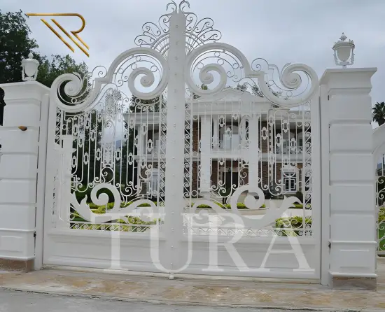 Ferforje villa kapıları 