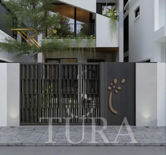 Modern bahçe kapıları