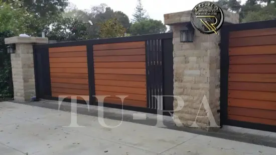 Sürgülü villa kapıları