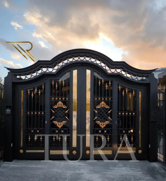 Ferforje villa kapıları