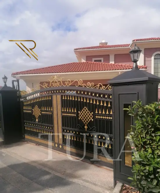 Ferforje villa kapıları