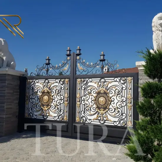 Ferforje villa kapıları