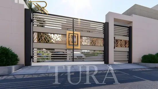 Modern villa kapıları