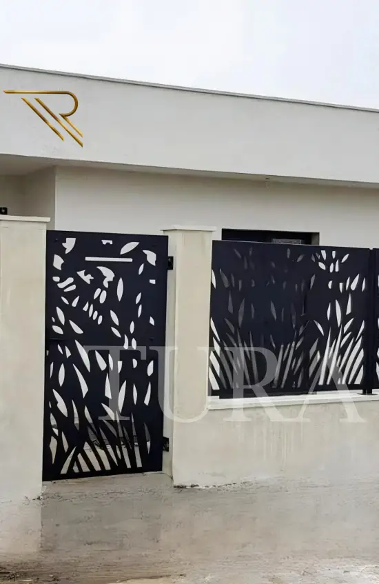 Lazer kesim bahçe kapıları