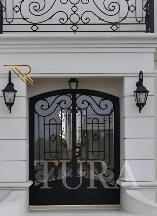 Ferforje apartman kapıları