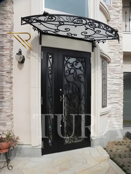 Ferforje villa kapıları
