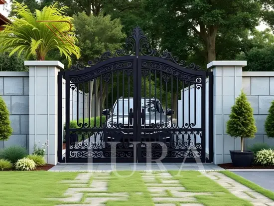 Ferforje villa kapıları
