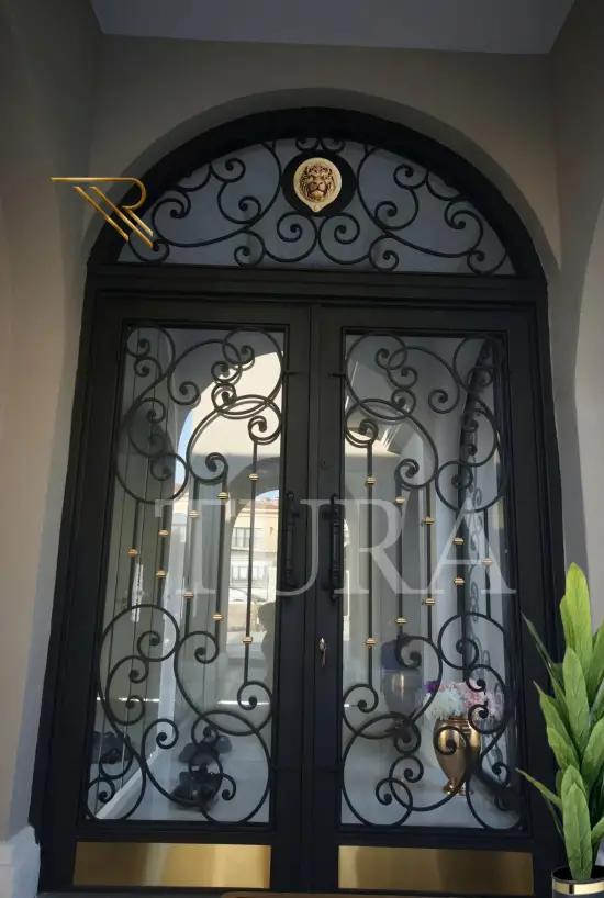 Ferforje apartman kapıları