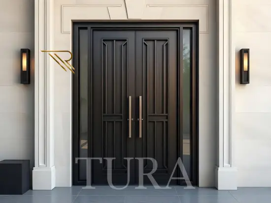 Modern bina kapıları