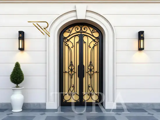Ferforje villa kapıları