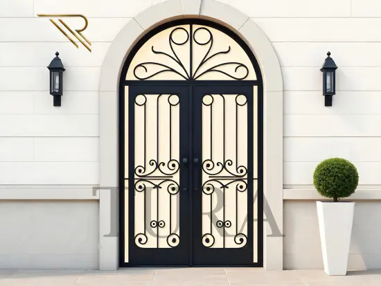 Ferforje villa kapıları