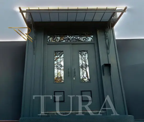 Ferforje villa kapıları